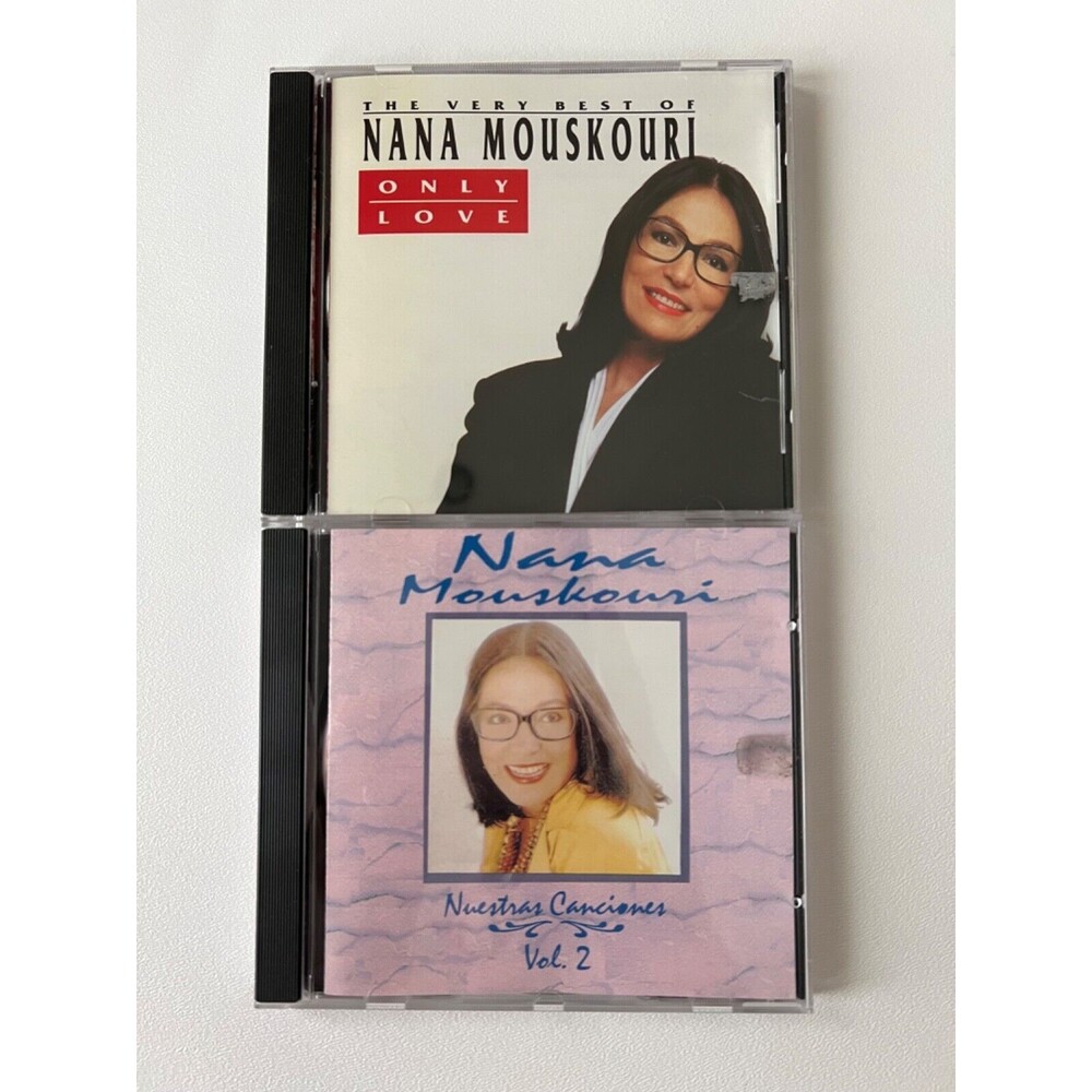 Nana Mouskouri Very Best of Only Love Nuestras Canciones Vol 2 CD Play Tested